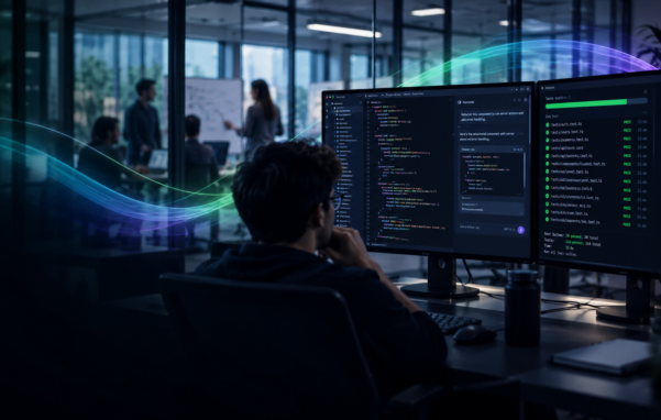 Vibe coding: el x10 no está en el prompt, está en el test
